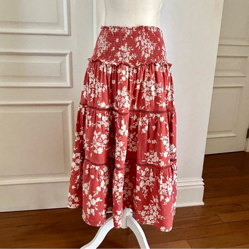 House of Harlow 1960 Floral Skirt - Picture 2 of 10